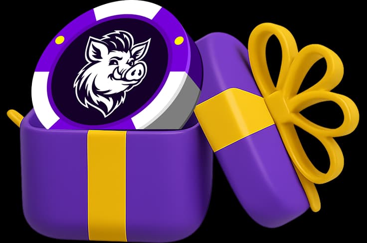 3D gift box with token